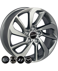 Replica Hyundai TL0417 Dark Silver R17 W7.0 PCD5x114.3 ET51 DIA67.1  